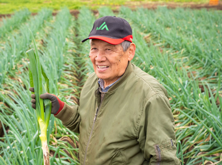 農家の方