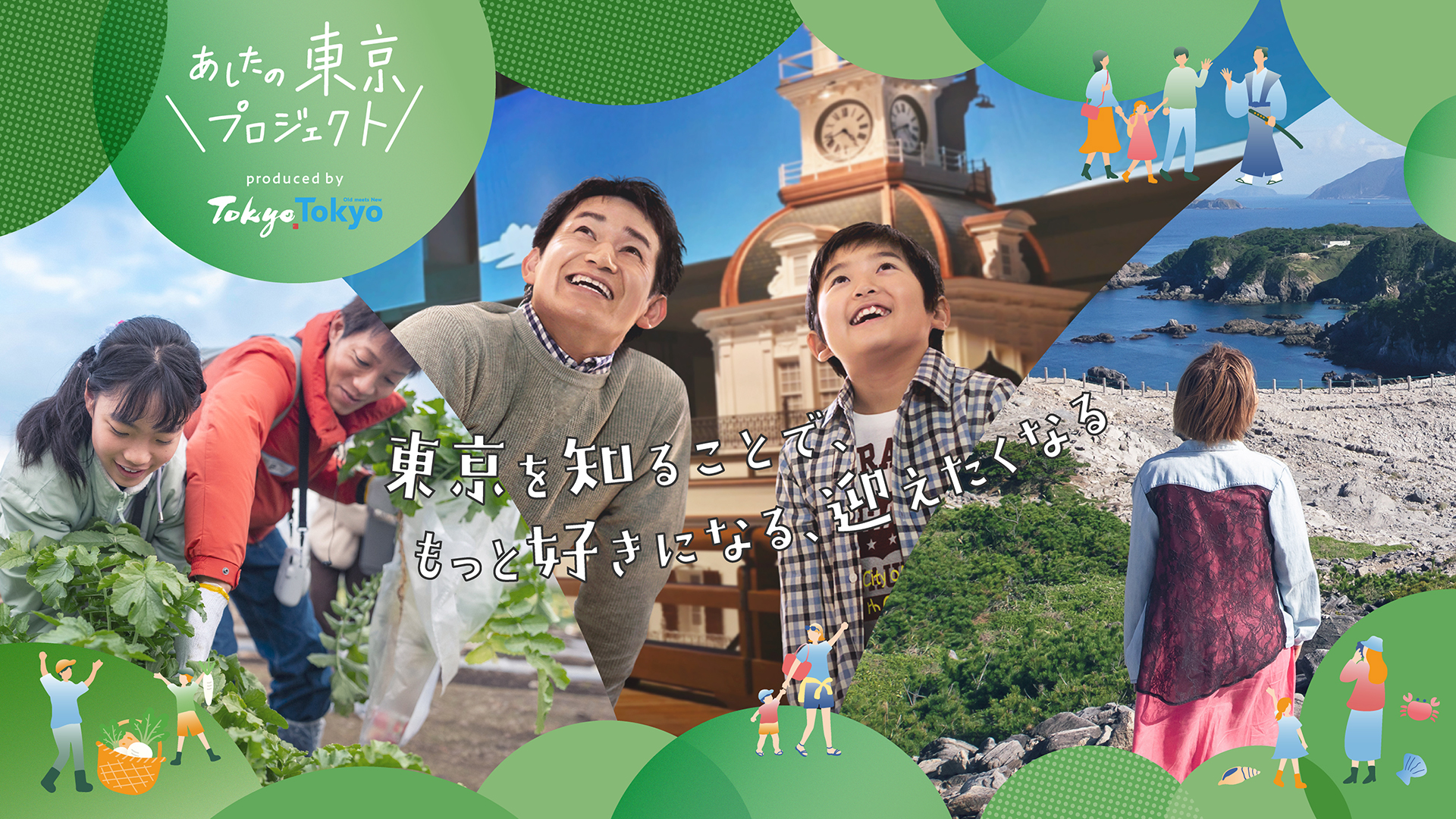 あしたの東京プロジェクト produced by TokyoTokyo 東京を知ることで、もっと好きになる、迎えたくなる